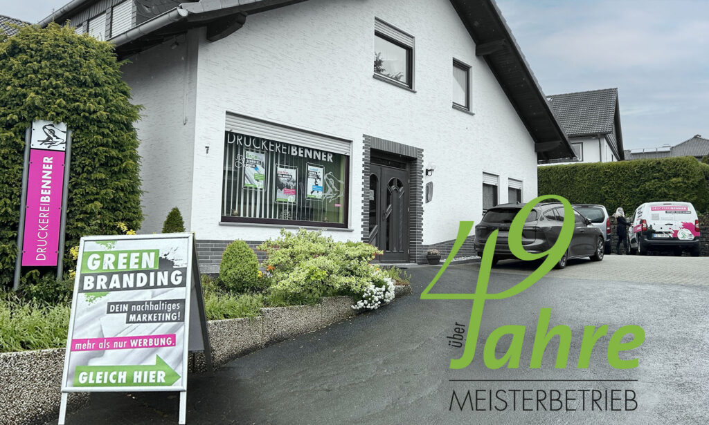 Firmenansicht Druckerei Benner
